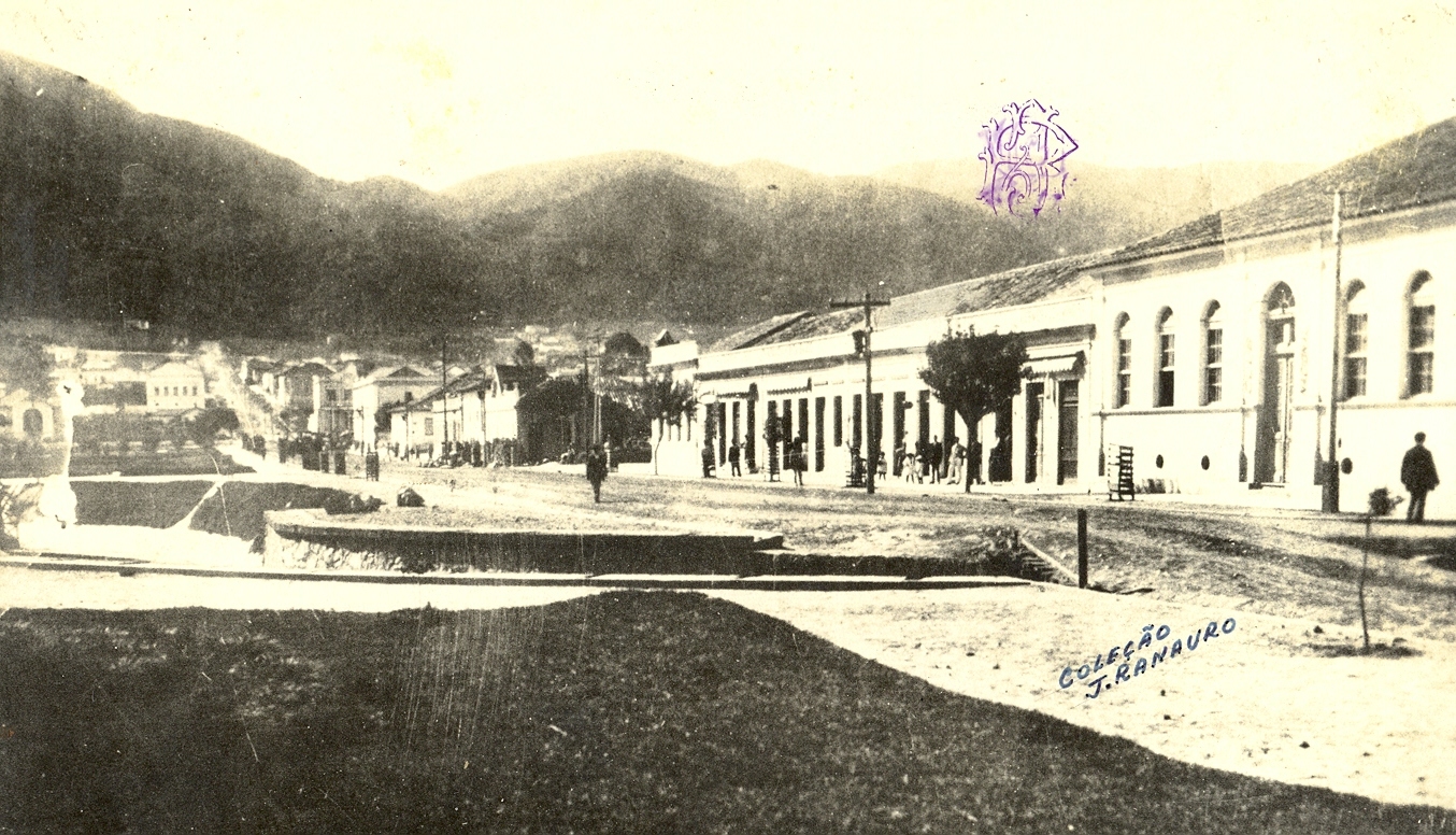 Vista do antigo Largo Senador Godoy (reprodução)