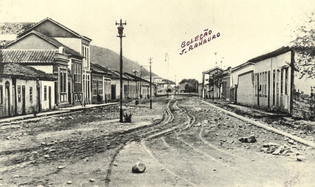 Rua Rio de Janeiro antiga rua dos Poços (reprodução)