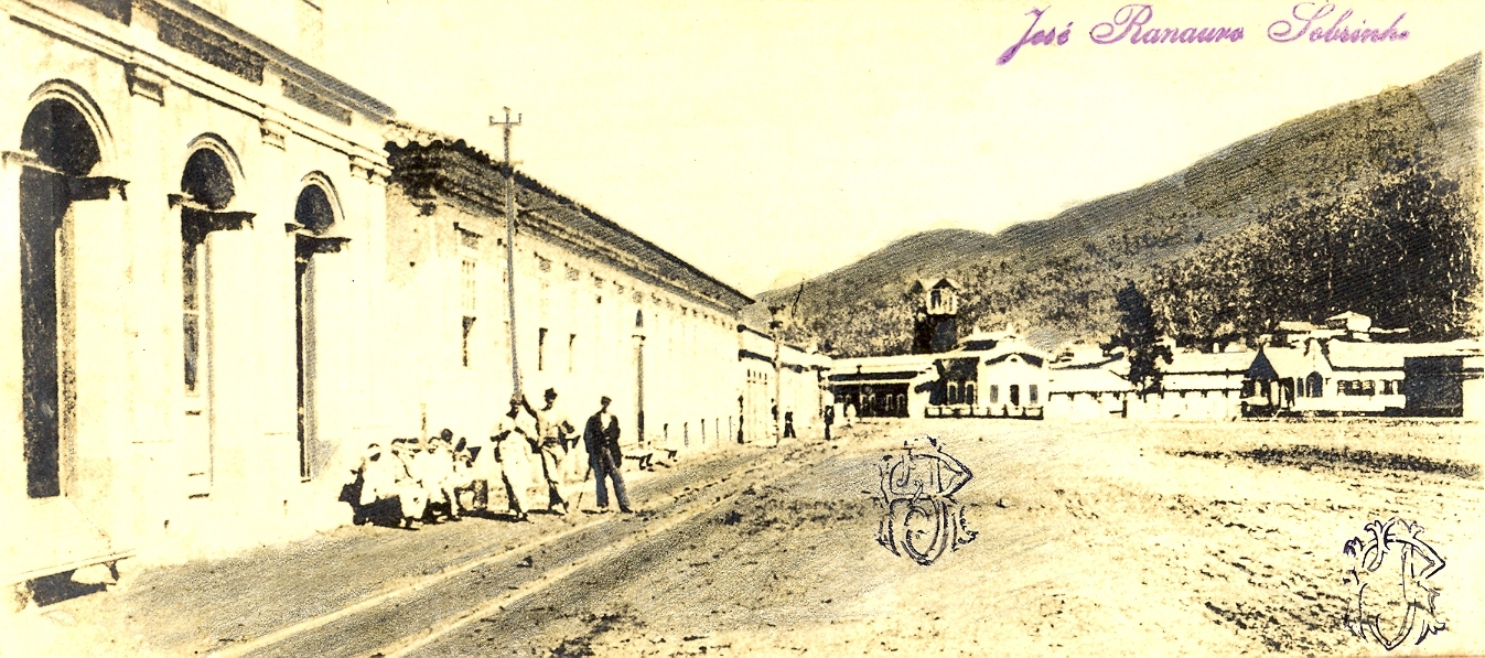 Rua Junqueiras e parte do largo Senador Godoi (reprodução)