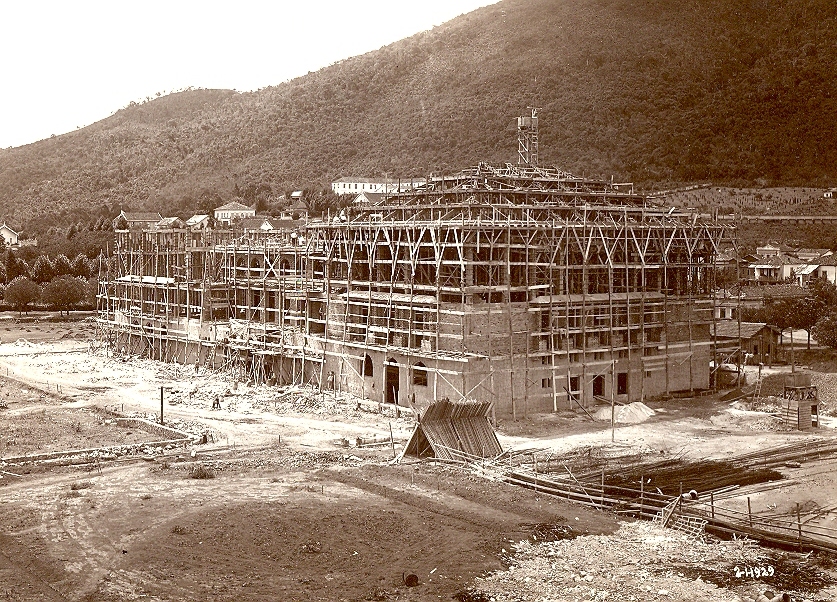 Construção do Palace Casino